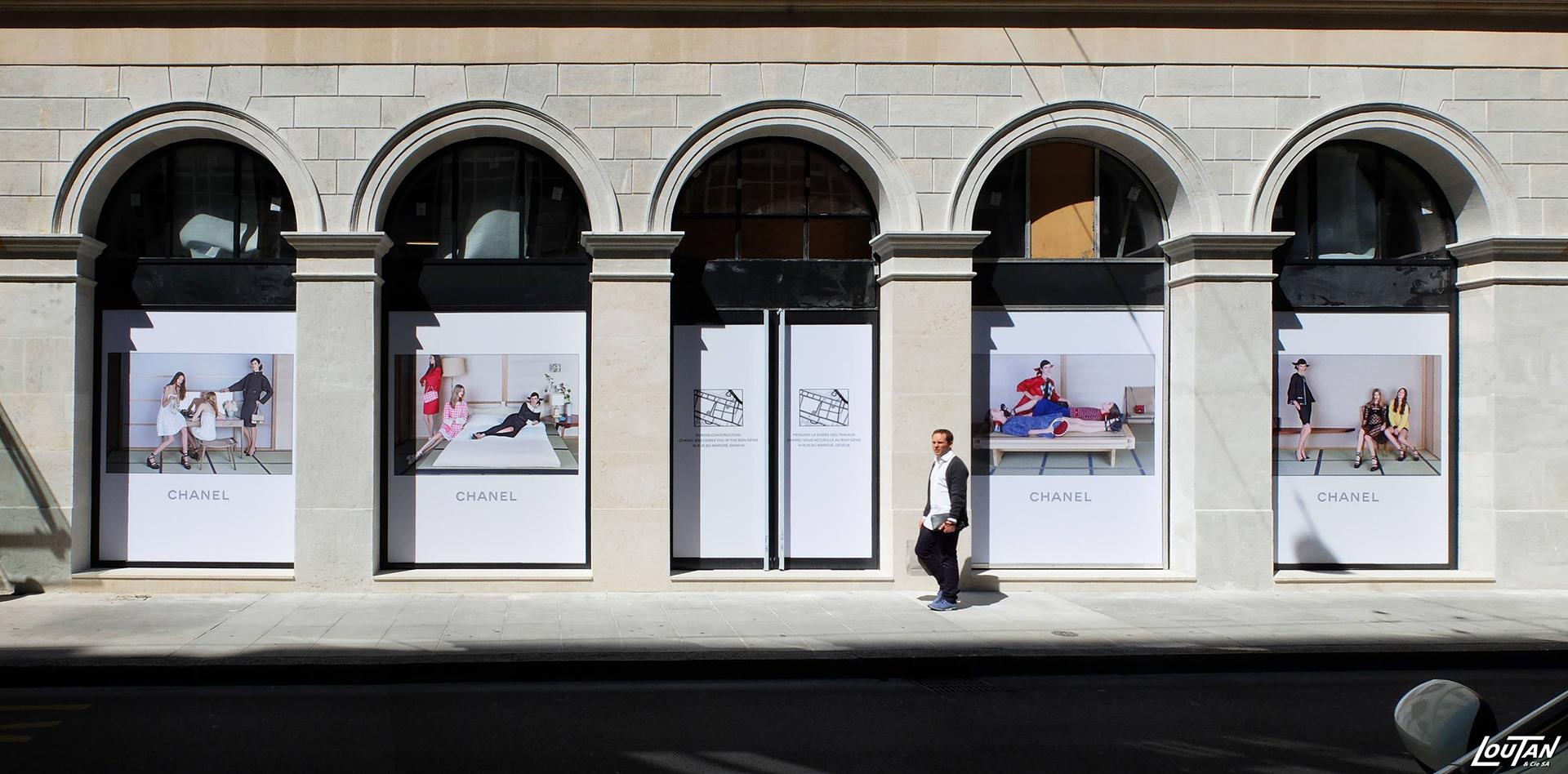 Décoration vitrine