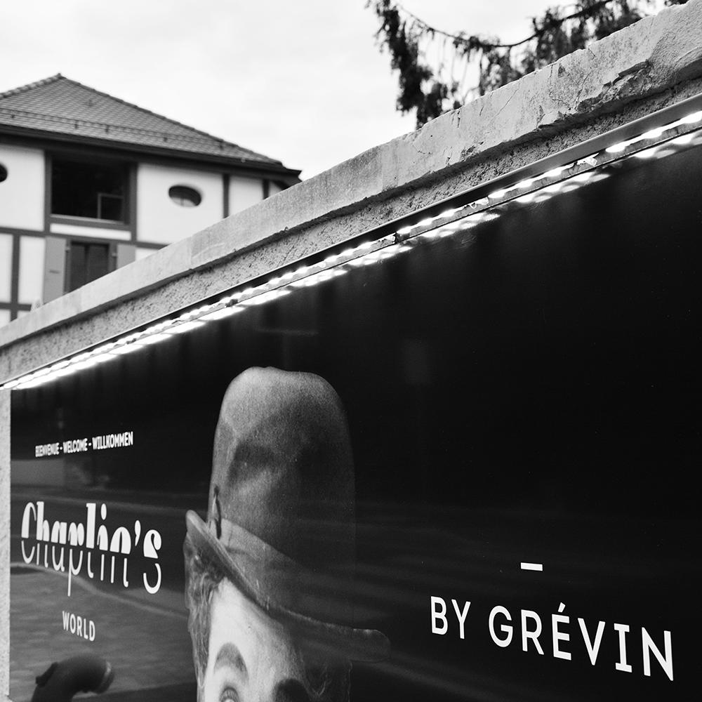 Panneau enseigne signalétique éclairage LED