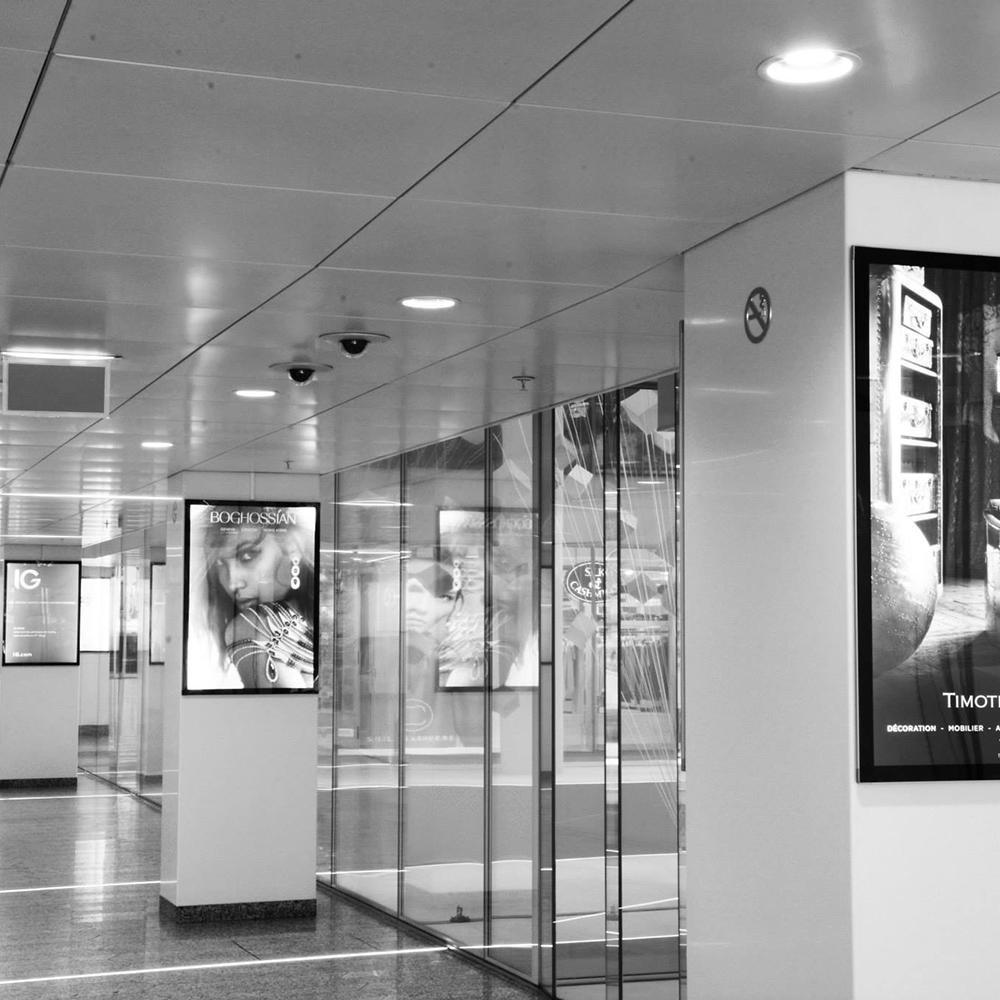 Panneau LED enseigne signalétique