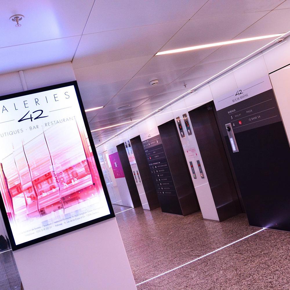 Panneau LED enseigne