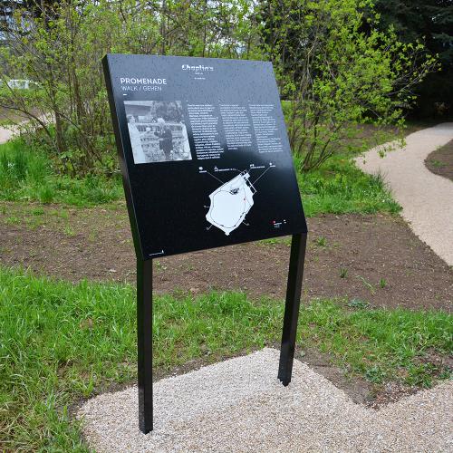 Signalétique musée Chaplin