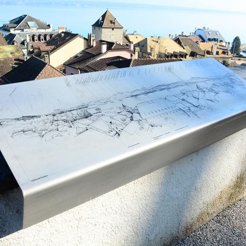 Signalétique Château de Nyon