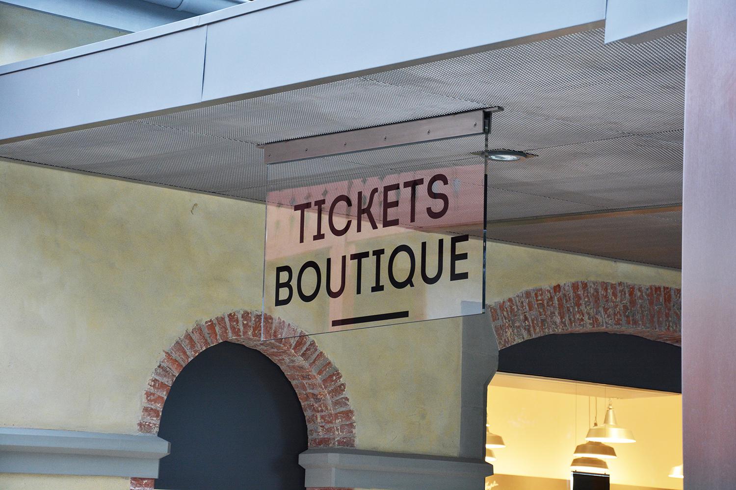 Signalétique musée Chaplin