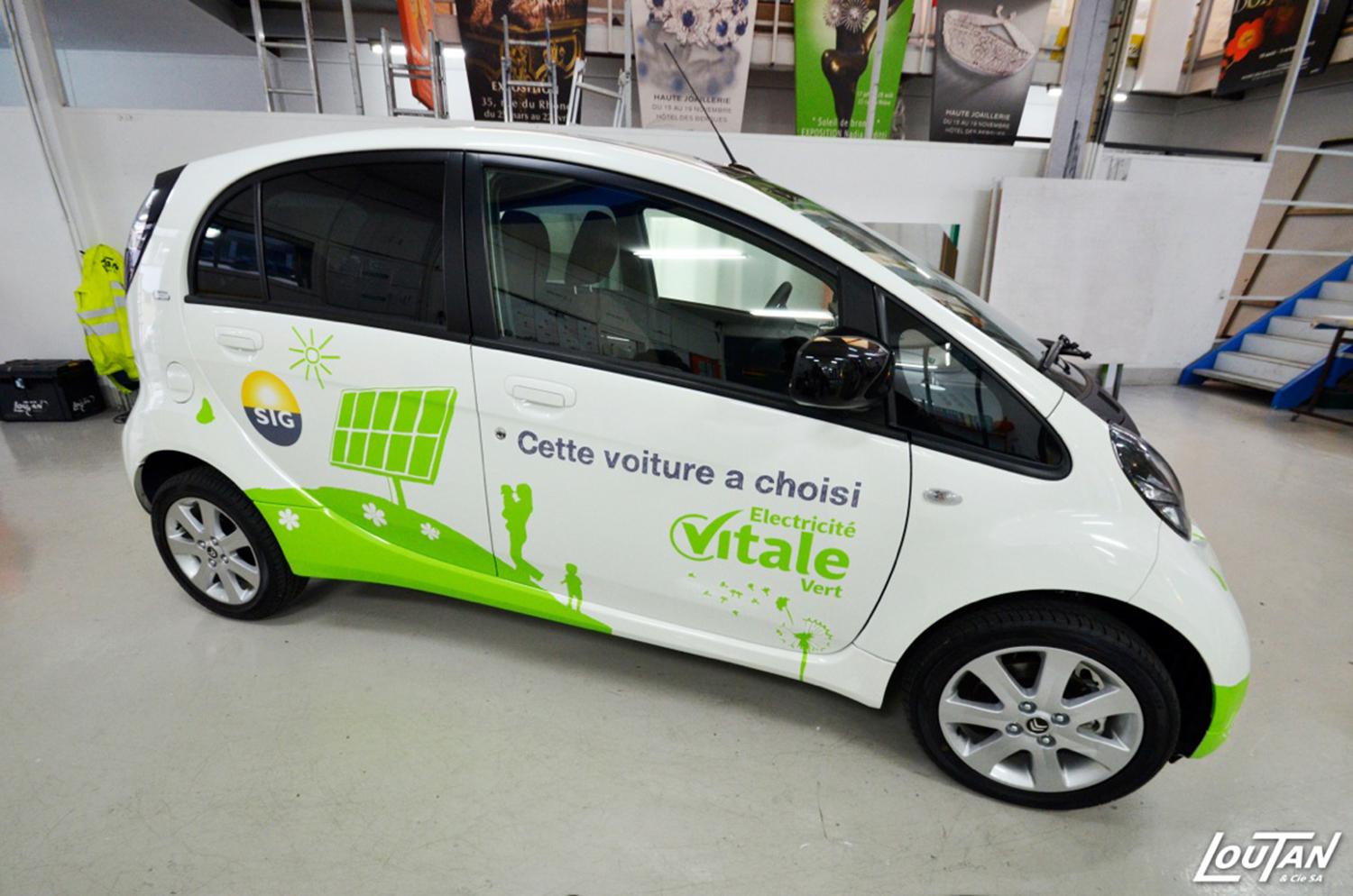 Voiture publicitaire