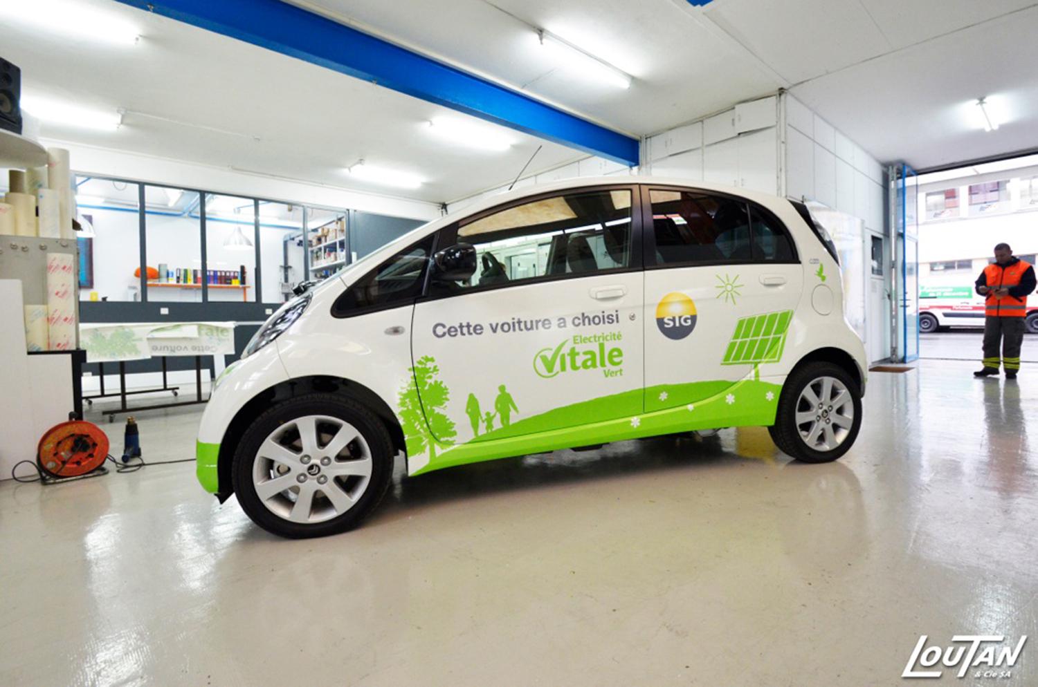 Voiture publicitaire