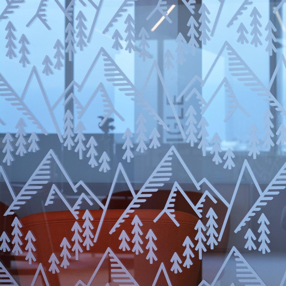 Décoration vitrage intérieur