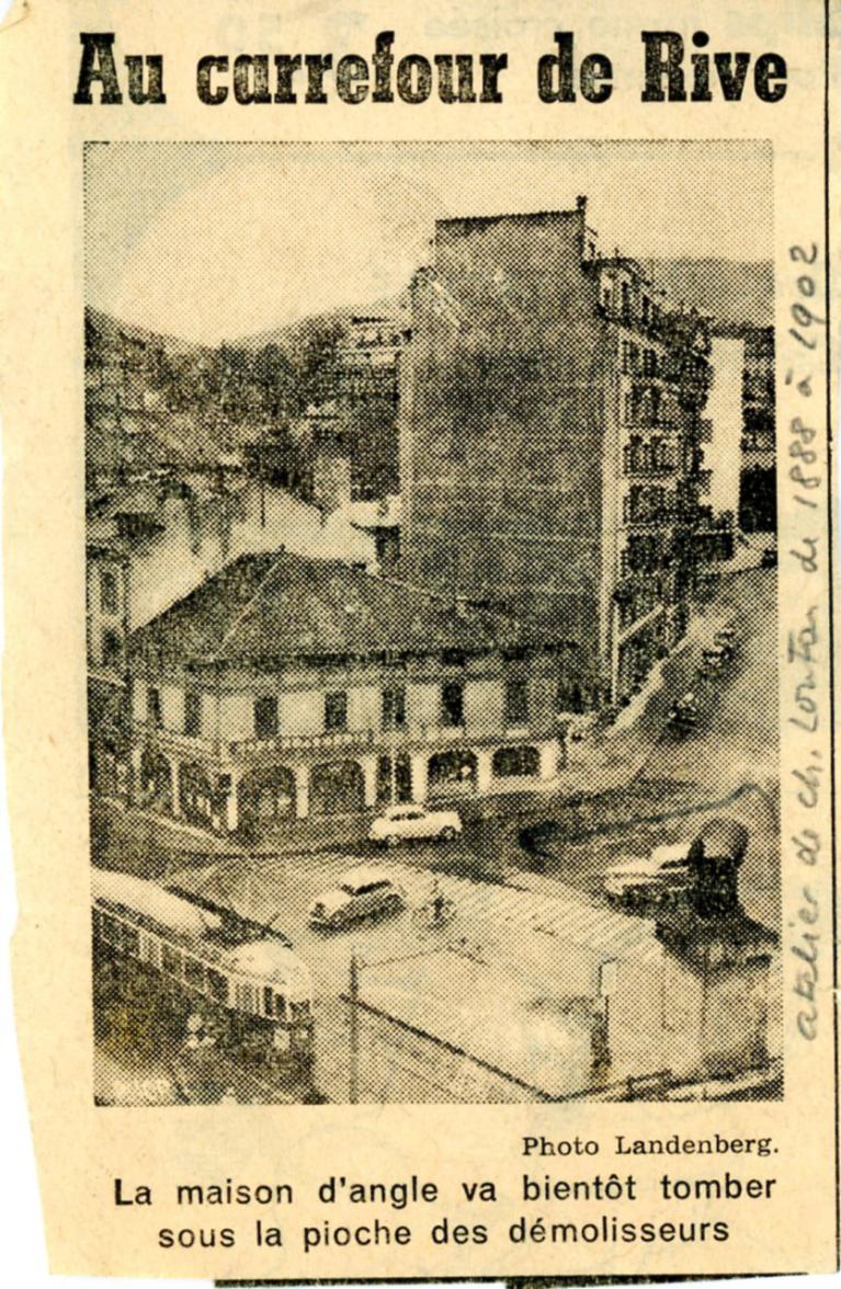 1900 Article presse Loutan &#38; Cie