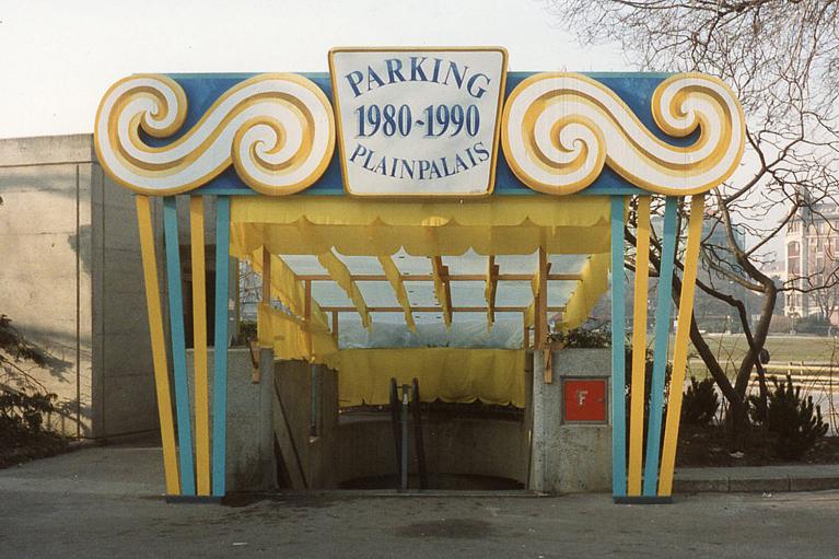 1990 Décor Parking Plainpalais 