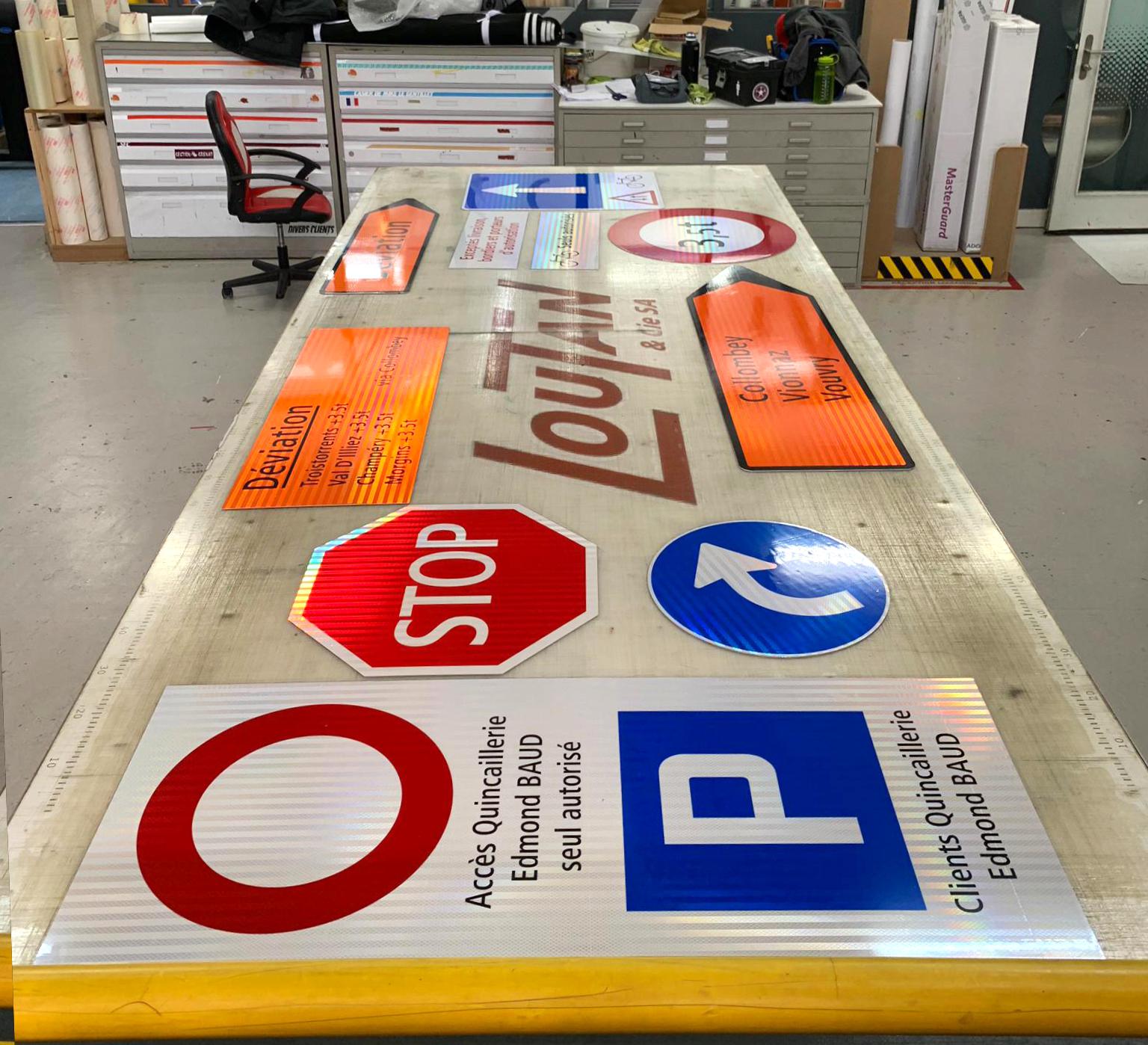 Signalisation verticale - Loutan &#38; Cie